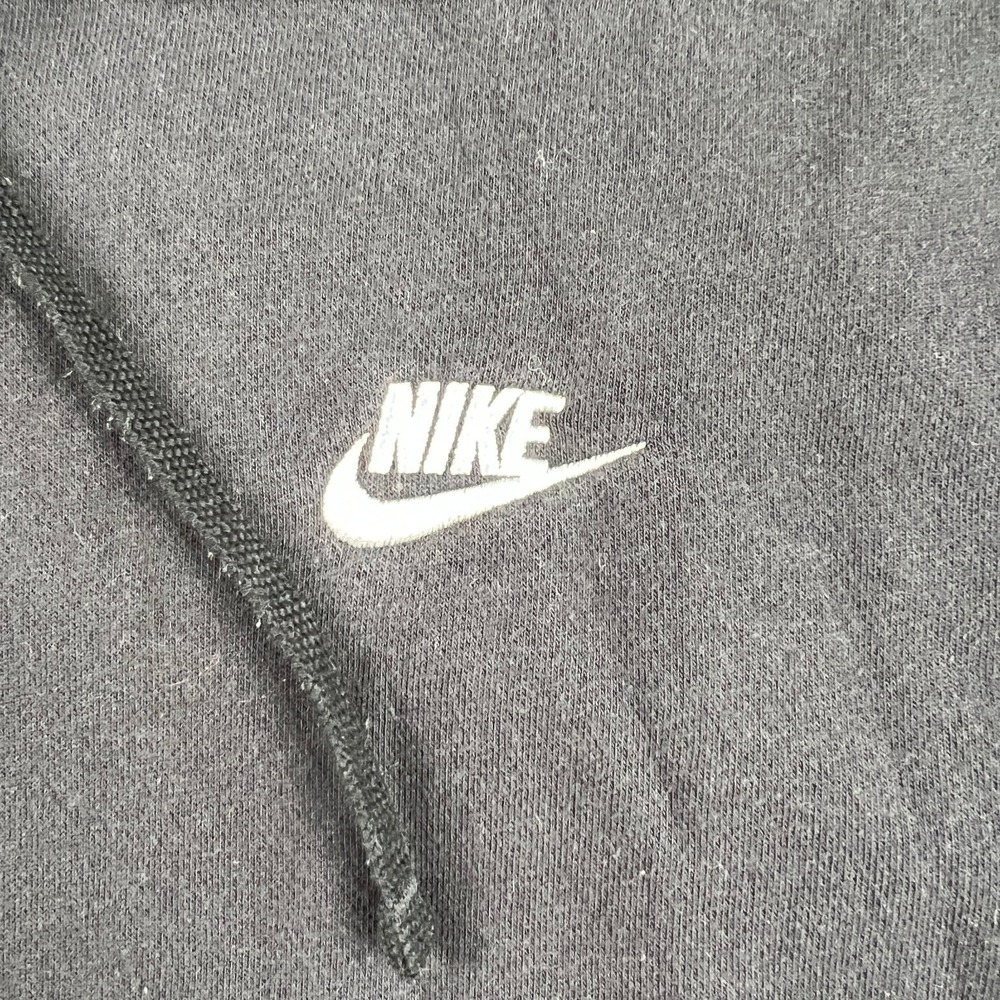 Nike Side Swoosh Essential Boxy Sports Hoodie Mens Small Faded Black BV2654-010 - Picture 2 of 10